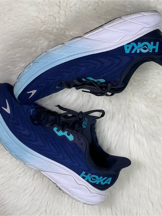 Hoka Other - Hoka ARAHI 6 Men's Navy and Teal Performance Running Shoes